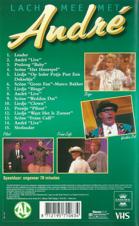André van Duin - Lach Mee Met Andre Deel 4 (VHS-Gebruikt)