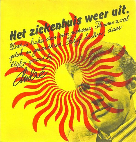 André van Duin - Het Ziekenhuis Weer Uit (7" Flexi Vinyl Single)