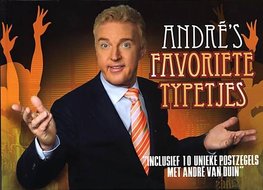 Andre's Favoriete Typetjes (Boek + 10 Postzegels) Andre's Favoriete Typetjes (Boek + 10 Postzegels)