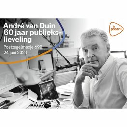 André van Duin - 60 Jaar Publiekslieveling (Postzegelmapje Nr 690) André van Duin - 60 Jaar Publiekslieveling (Postzegelmapje Nr 690)